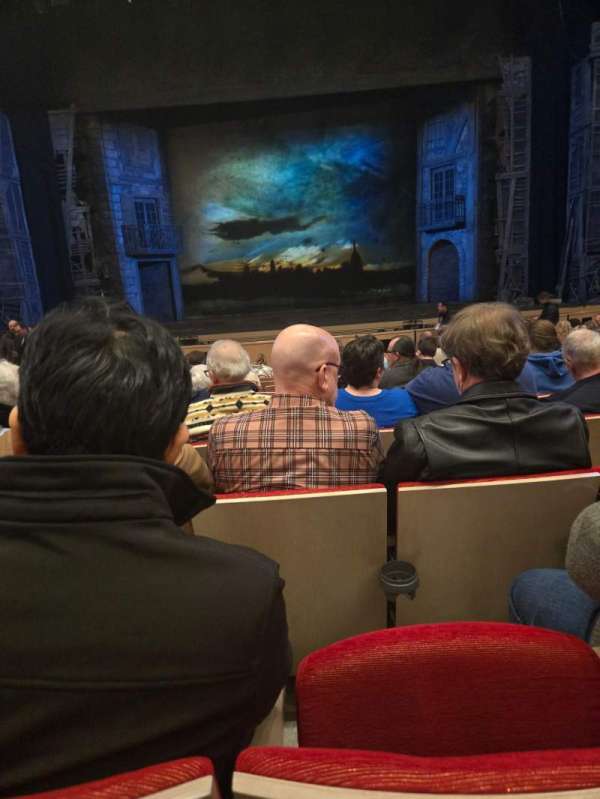 Steven Tanger Center for the Performing Arts, section: Orchestra C, row: L, seat: 16