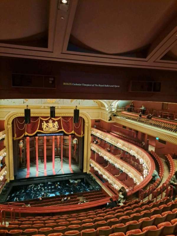 Royal Opera House, section: amphitheatre, row: M, seat: 48