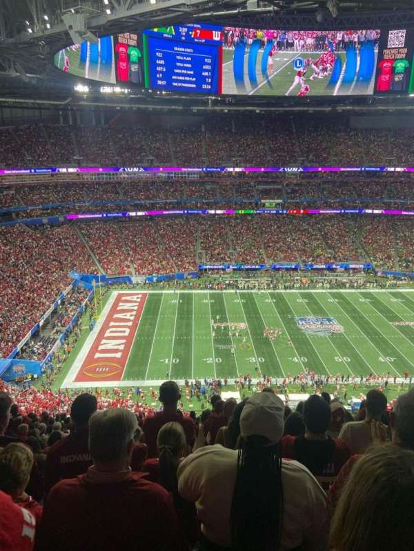 Mercedes-Benz Stadium, section: 314, row: 16, seat: 6