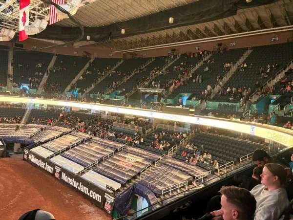 First Horizon Coliseum, section: 214, row: 2, seat: 4