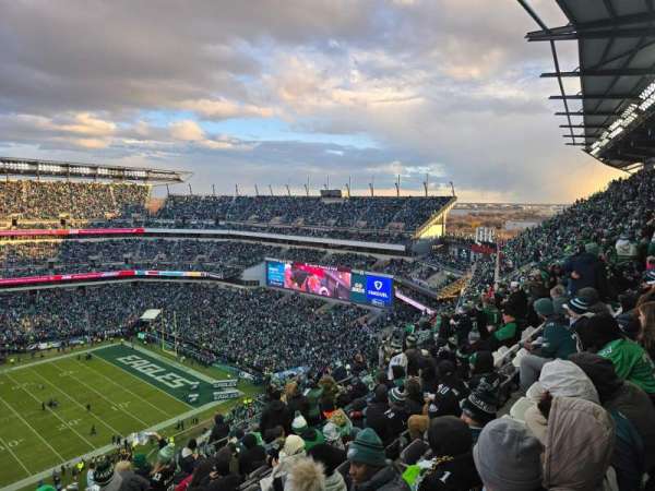 Lincoln Financial Field, section: 201, row: 19, seat: 25