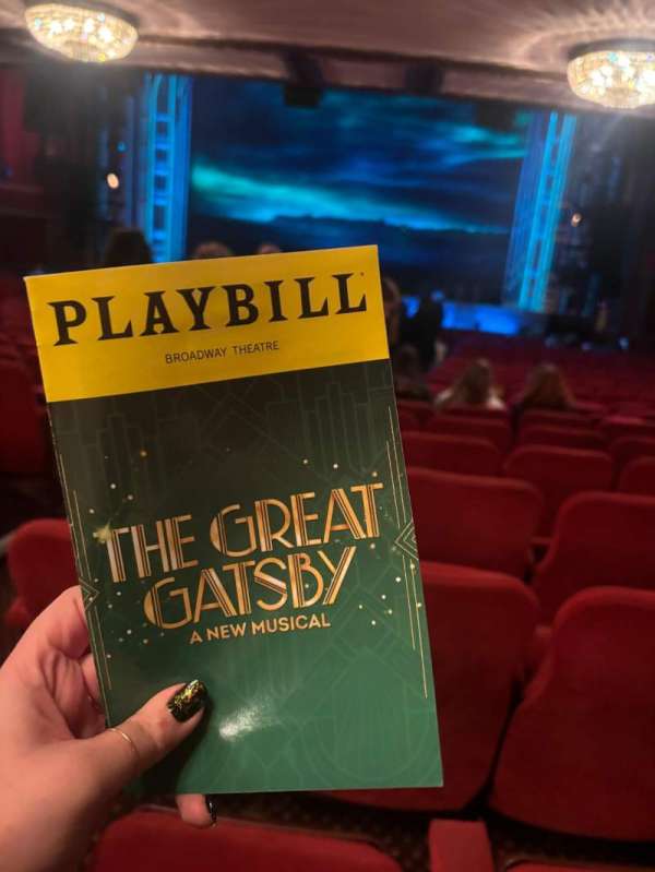 Broadway Theatre - 53rd Street, section: Orchestra R, row: W, seat: 3