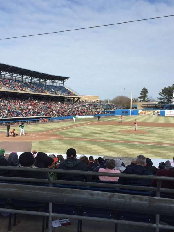 Harbor Park, section: 208, row: N, seat: 12