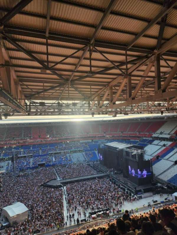 Parc Olympique Lyonnais, section: S, row: 23, seat: 170