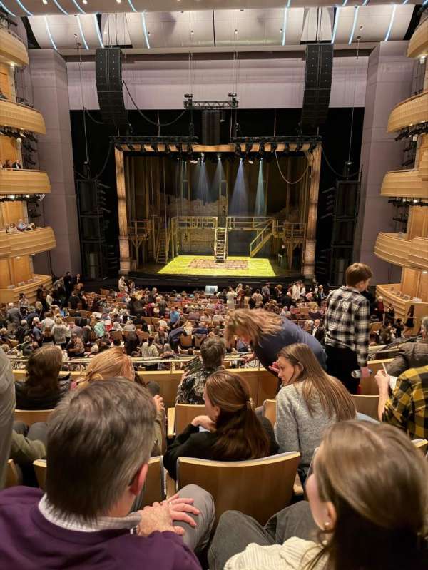 Overture Hall, section: Circle R, row: D, seat: 232