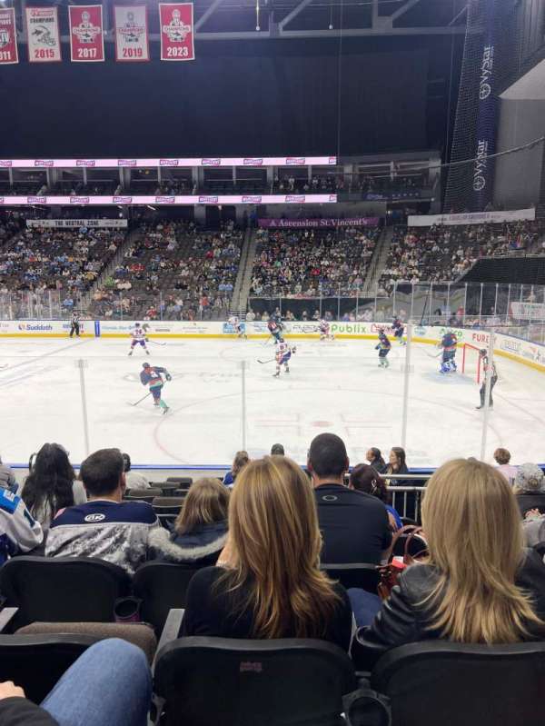 VyStar Veterans Memorial Arena, section: 101, row: K, seat: 10