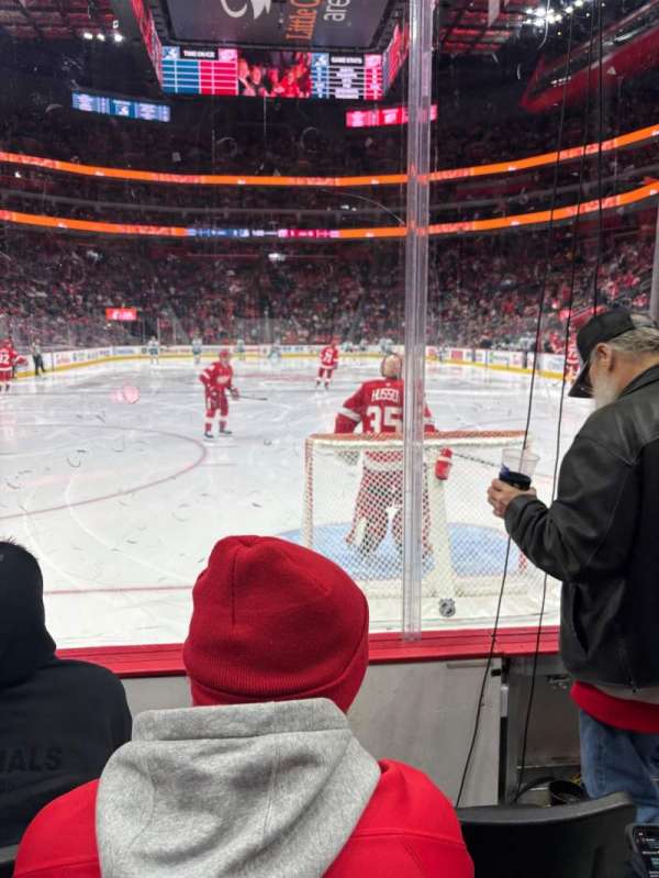 Little Caesars Arena, section: 103, row: 3, seat: 2