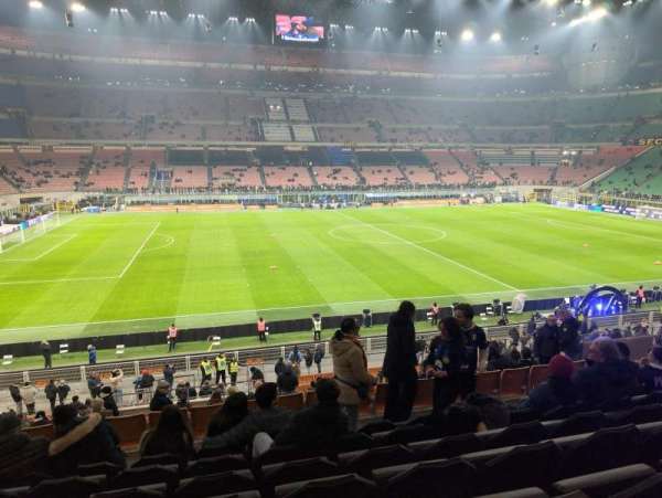 san siro, section: 164, row: 7, seat: 10
