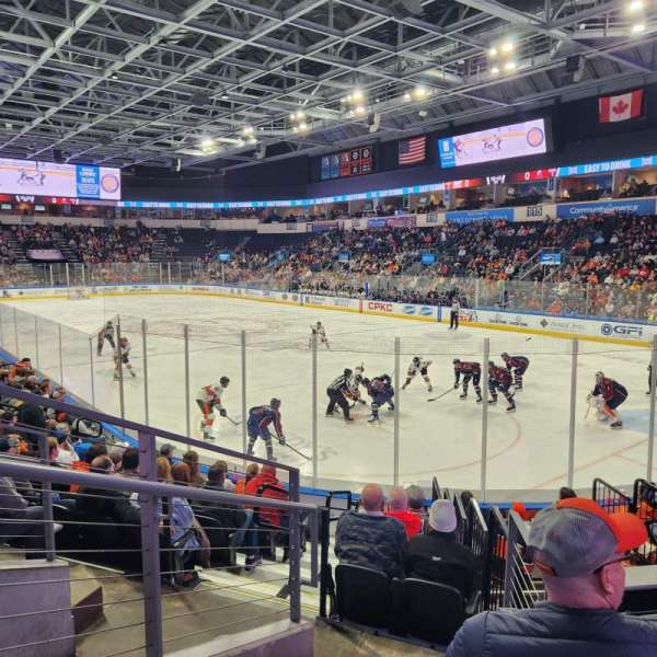 Cable Dahmer Arena, section: 109, row: K, seat: 12