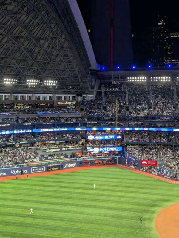 Rogers Centre, section: 536, row: 12, seat: 16
