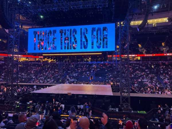 Rogers Arena, section: 106, row: 14, seat: 9