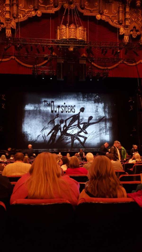 The Fabulous Fox Theatre, St. Louis, section: Orchestra 3, row: P, seat: 107