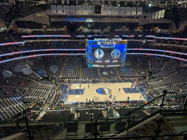 American Airlines Center, section: 327, row: J, seat: 6
