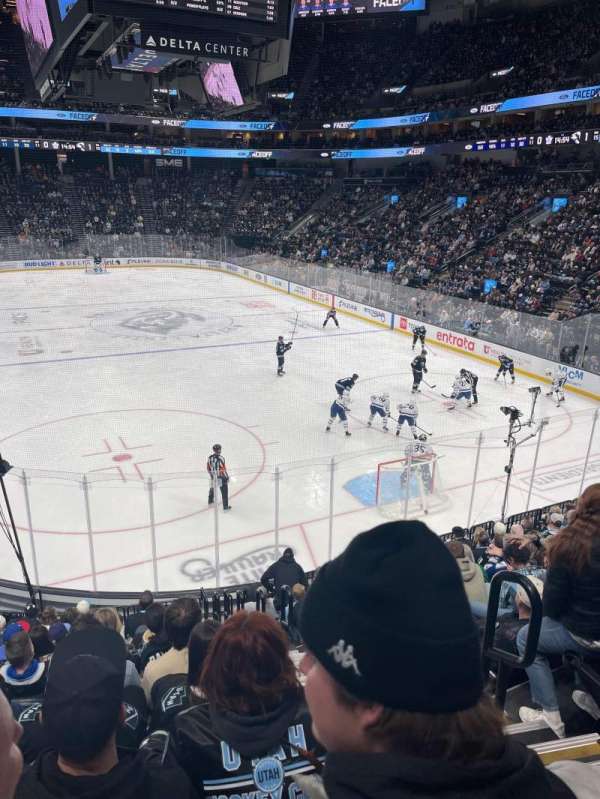 Delta Center, section: 3, row: 12, seat: 12