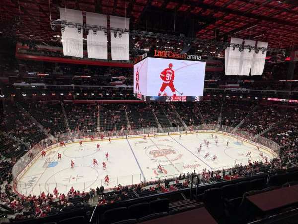 Little Caesars Arena, section: M30, row: 1, seat: 5