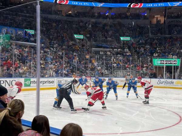 Enterprise Center, section: 117, row: C, seat: 11