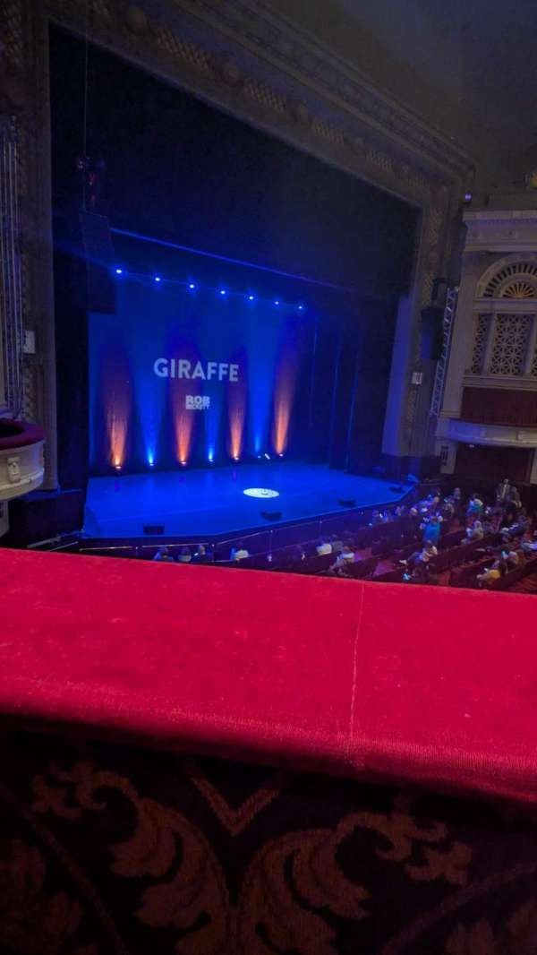 Edinburgh Playhouse, section: Circle, row: A, seat: 50