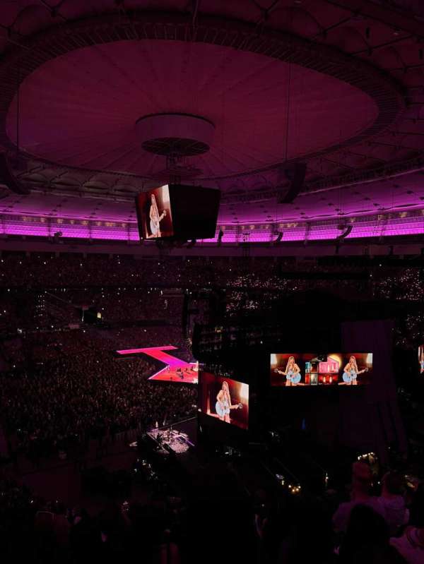 BC Place, section: 432, row: OO, seat: 5