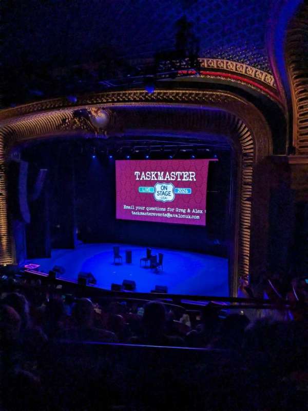 Riviera Theatre, section: Balcony, row: D, seat: 106