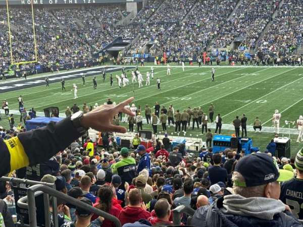 Lumen Field, section: 208, row: A, seat: 15