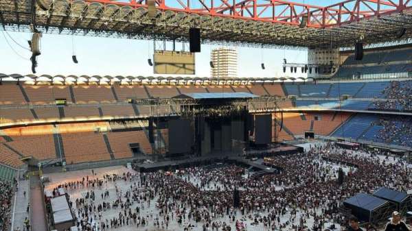 San Siro, section: 238, row: 10, seat: 1