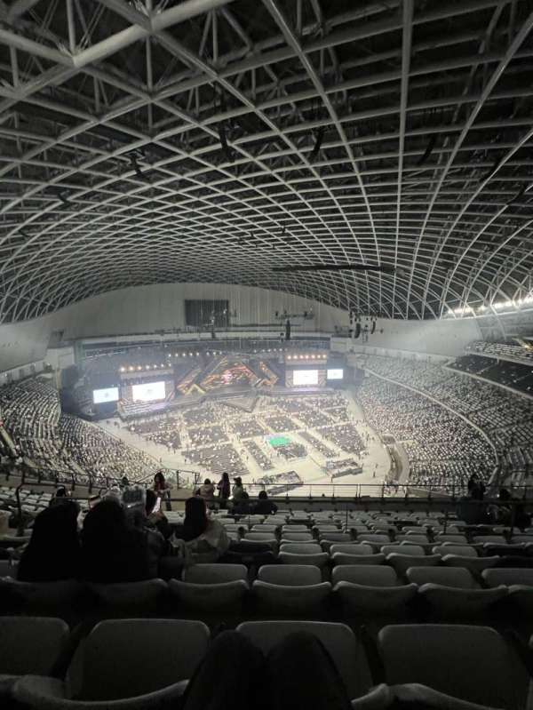 Taipei Dome, section: 511, row: 11, seat: 23
