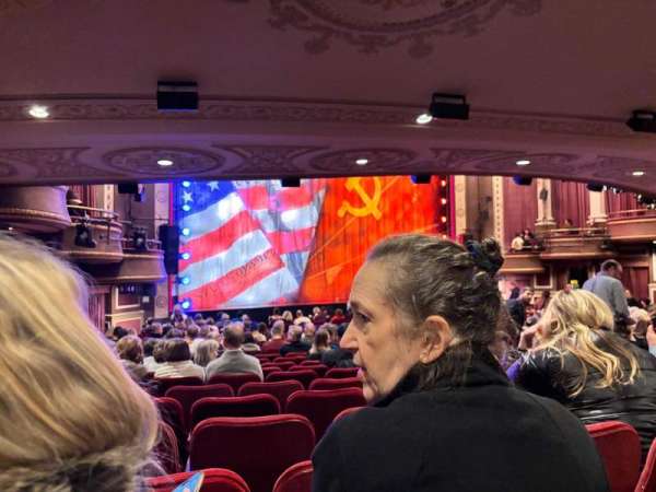 Imperial Theatre, section: Orchestra L, row: T, seat: 19