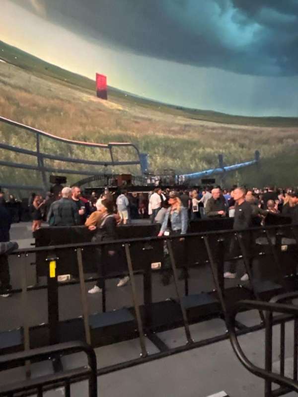 The Sphere, Vegas, section: 102, row: 3, seat: 10