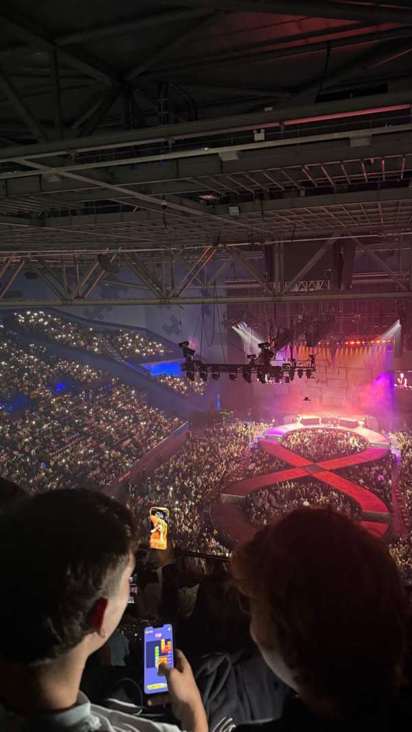 RAC Arena, section: 404, row: L, seat: 4