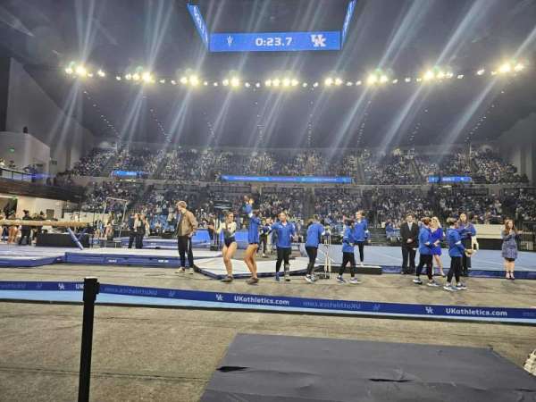 memorial coliseum, lexington, section: 16, row: FL, seat: 1