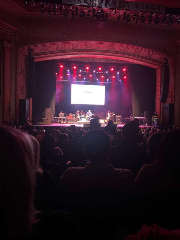 Hackensack Meridian Health Theatre, section: Orchestra C, row: S, seat: 117