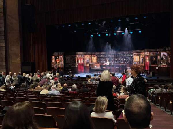 Temple Buell Theatre, section: Orchestra C, row: R, seat: 1