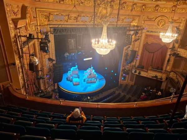 Longacre Theatre, section: Balcony L, row: F, seat: 26