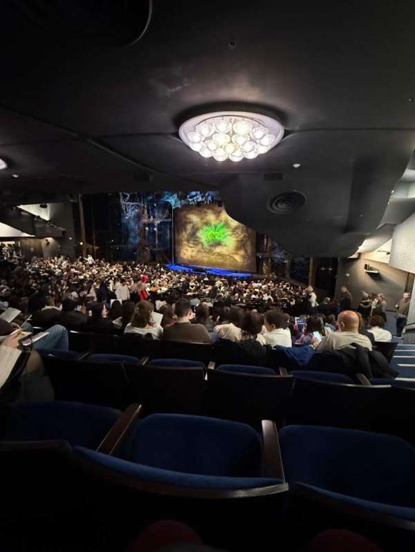 Gershwin Theatre, section: Orchestra R, row: Z, seat: 34