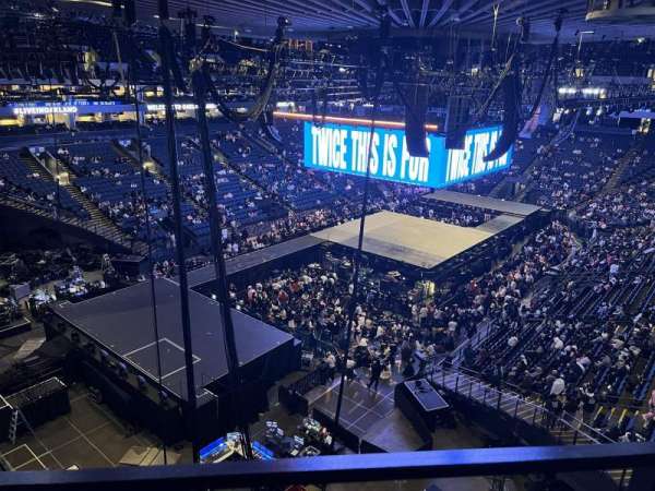Oakland Arena, section: 221, row: 1, seat: 10