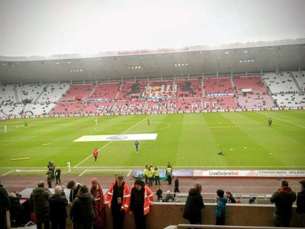 Stadium Of Light, section: SBA, row: 23, seat: 203