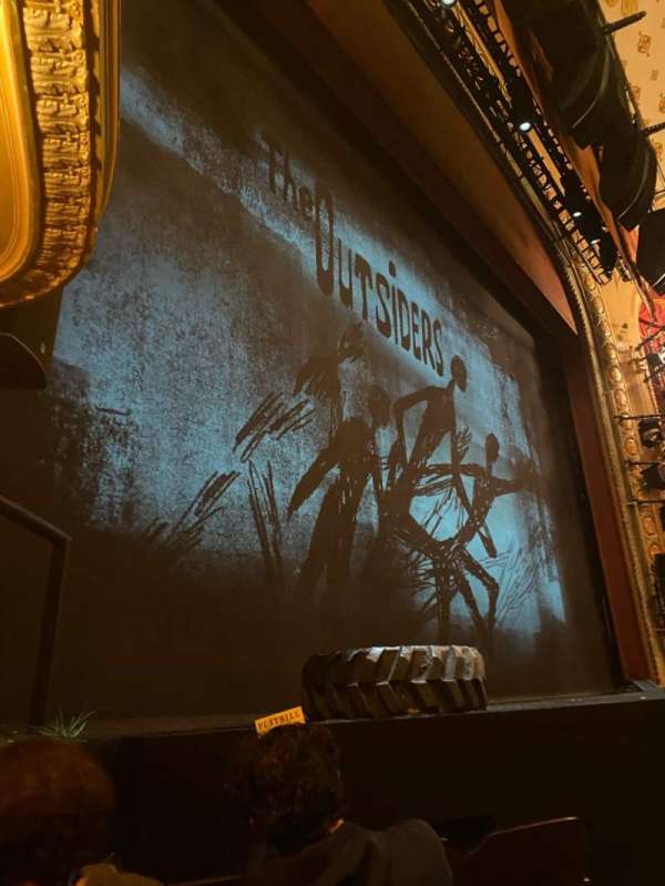 Bernard B. Jacobs Theatre, section: Orchestra L, row: D, seat: 9
