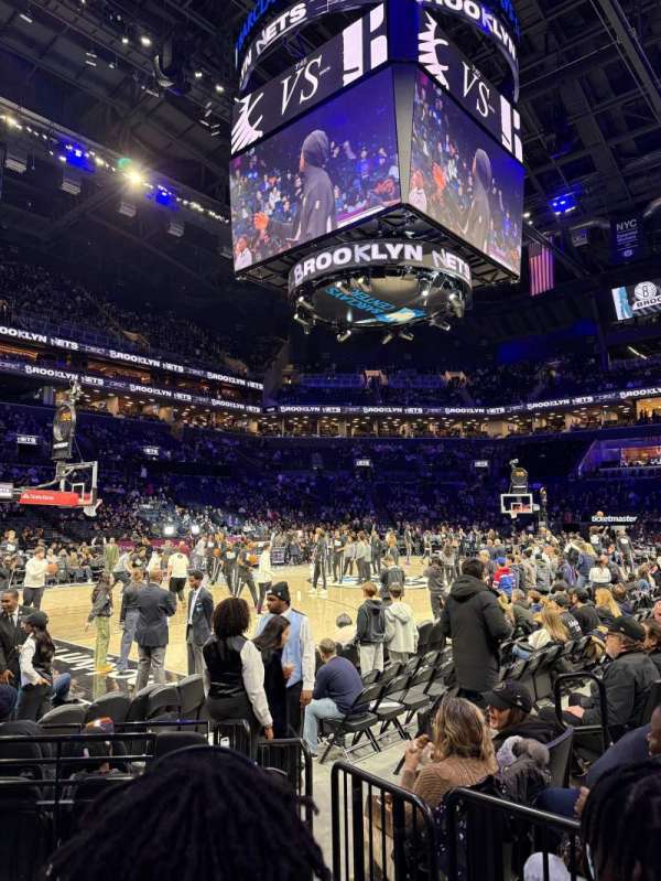 Barclays Center, section: 28, row: 4, seat: 1