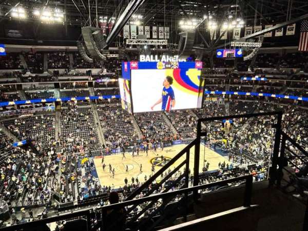 Ball Arena, section: 346, row: 7, seat: 3
