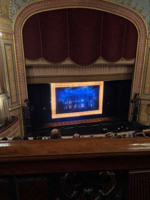 Forrest Theatre, section: Rear Mezzanine LC, row: A, seat: 4