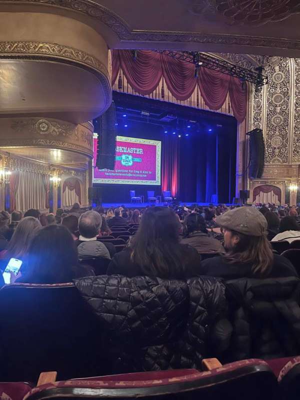 Warner Theatre, Washington D.C., section: Orchestra L, row: S, seat: 19