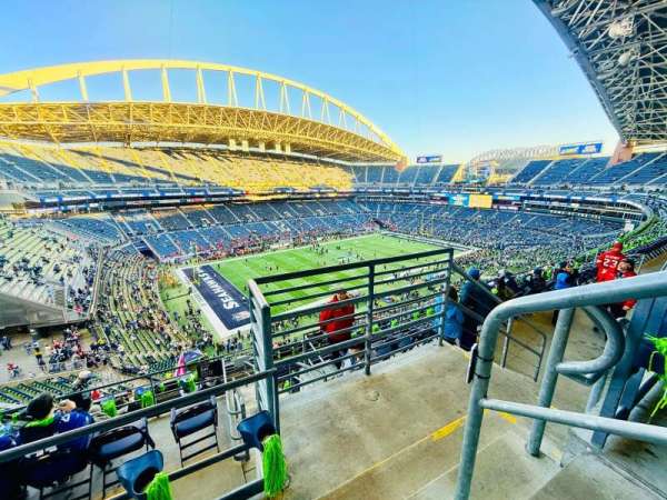 Lumen Field, section: 341, row: G, seat: 1