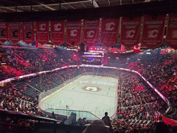 Scotiabank Saddledome, section: 206, row: 20, seat: 1