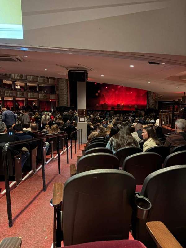 The Met Philadelphia, section: Orchestra 4, row: P, seat: 1