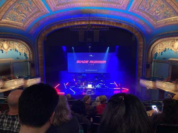 Curran Theater, section: Mezzanine C, row: F, seat: 110