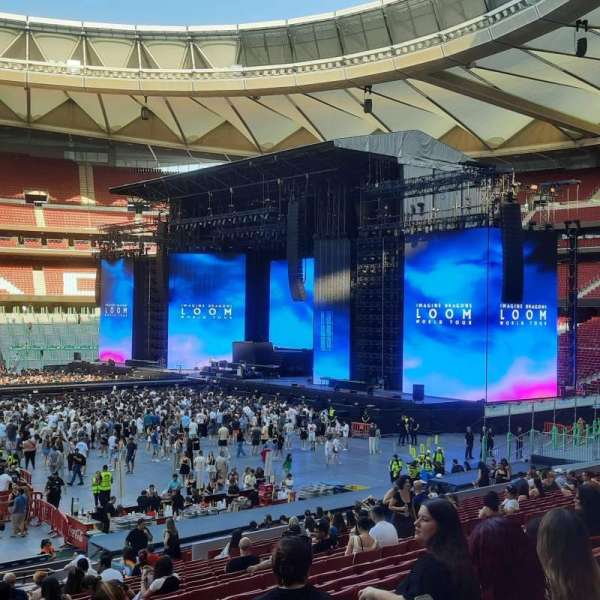 Estadio Metropolitano, Madrid, section: 105, row: 25