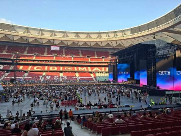 Estadio Metropolitano, Madrid, section: 105, row: 25
