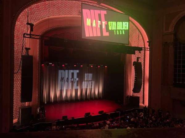 Palais Theatre, section: Lounge, row: A, seat: 49
