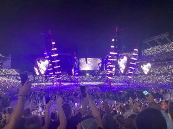 Raymond James Stadium, section: 120, row: Z, seat: 20