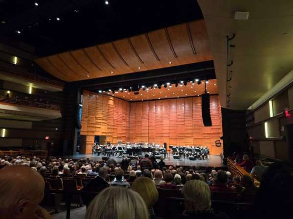 Knight Theater, section: Orchestra Rear C, row: Q, seat: 107